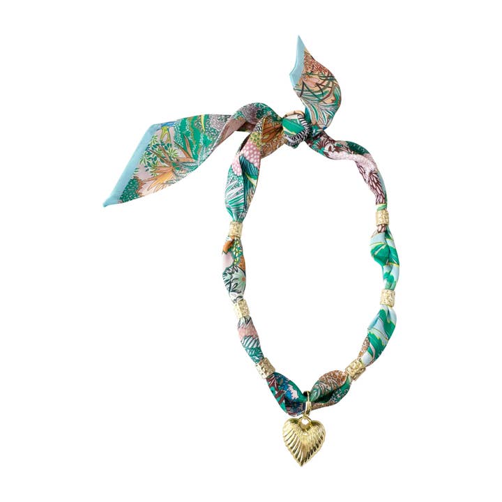 Tahiti Scarf Necklace - Shiva Designs