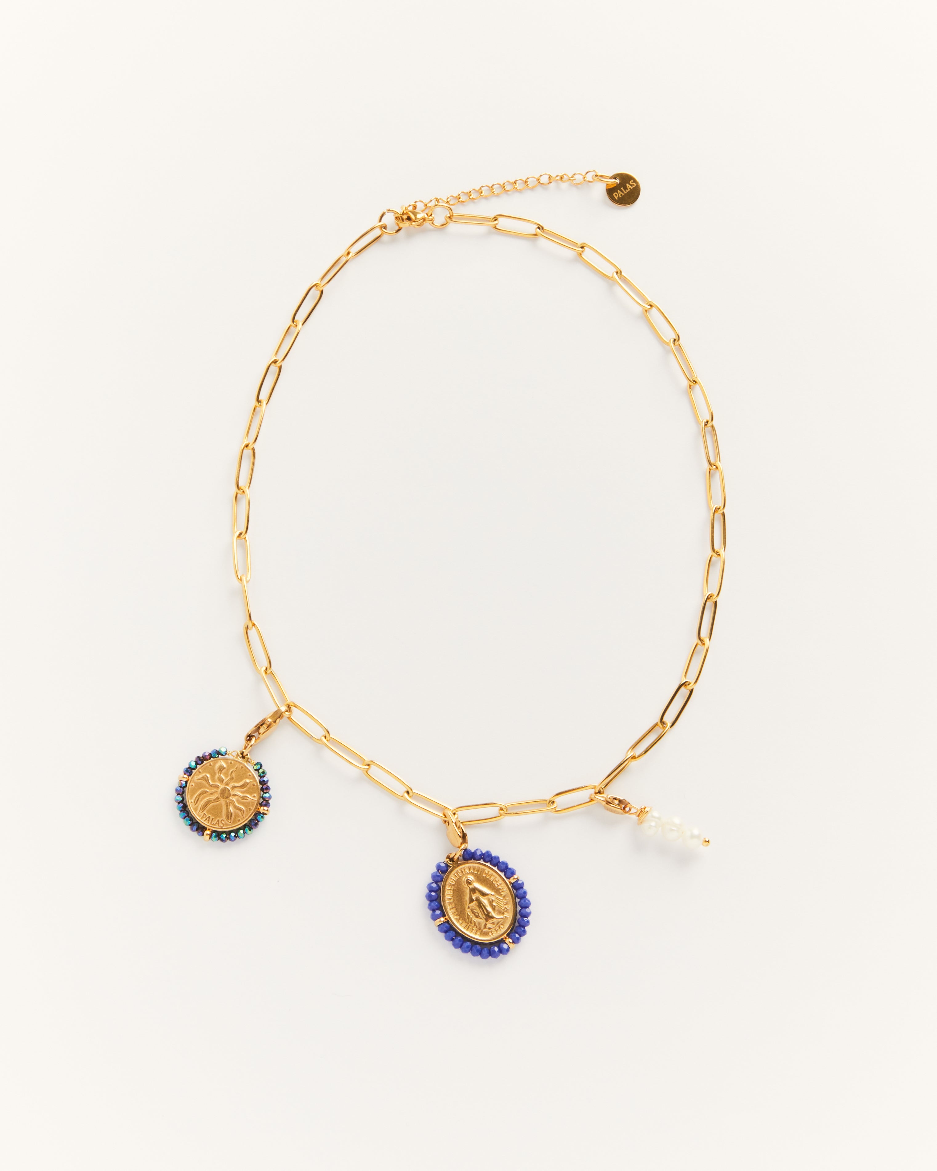 Golden Chain Choker & Charms Set - Shiva Designs