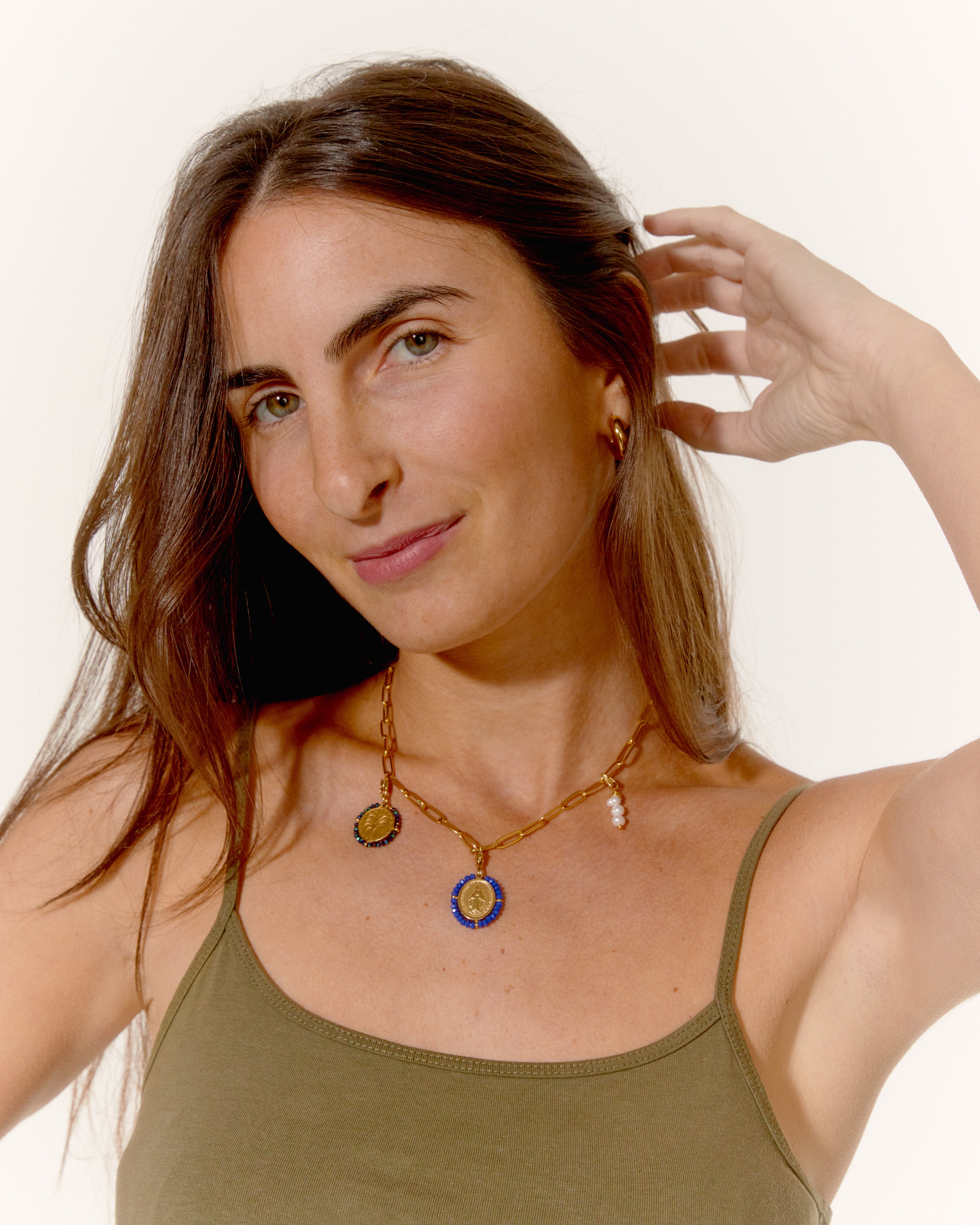 Golden Chain Choker & Charms Set - Shiva Designs