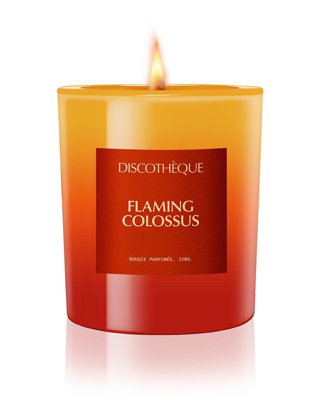 Discothèque Flaming Colossus Candle - Shiva Designs