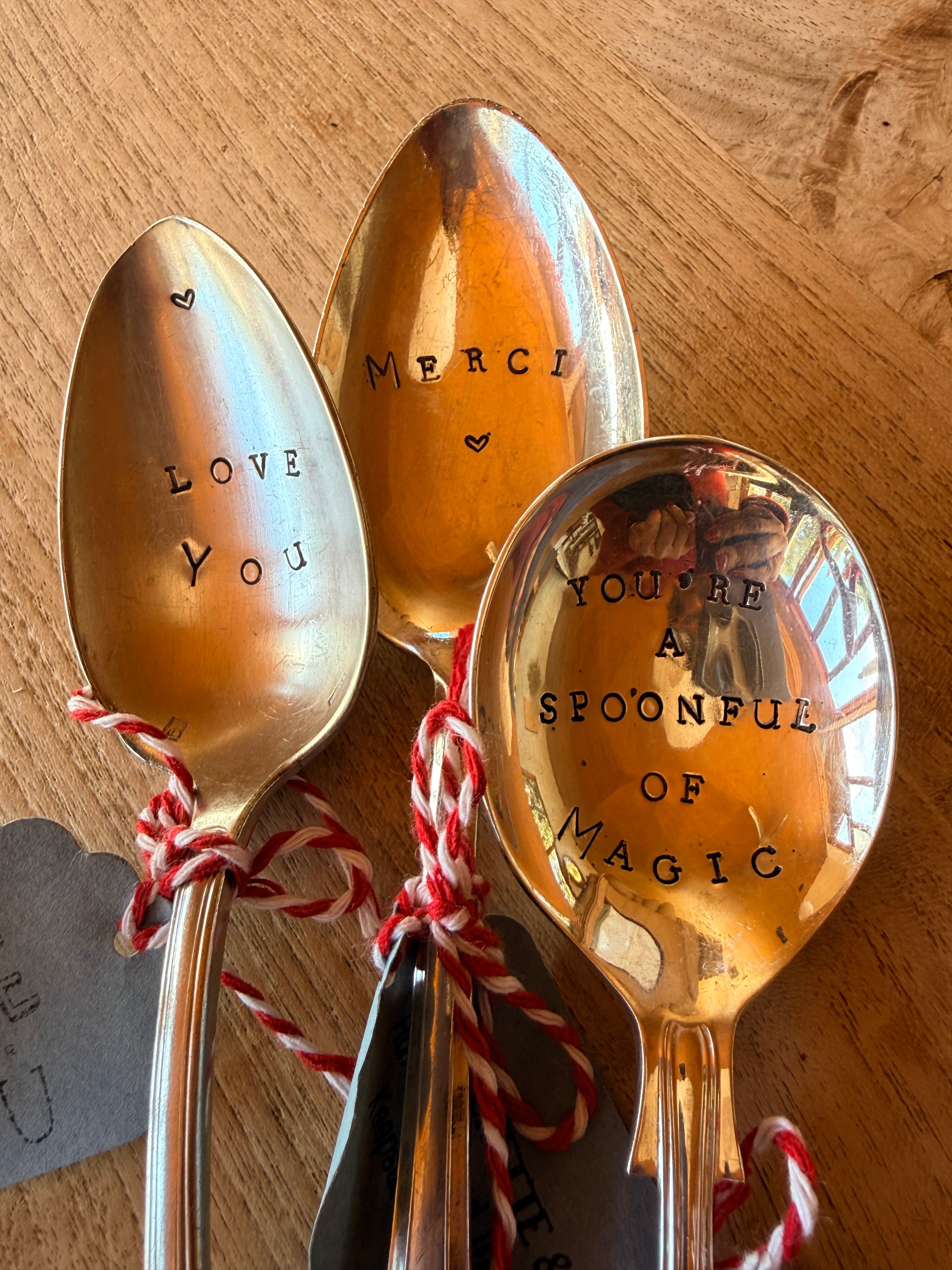 Keepsake Tablespoons Vintage Silver