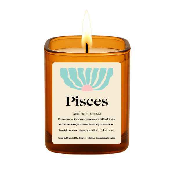 Zodiac Candle - Pisces