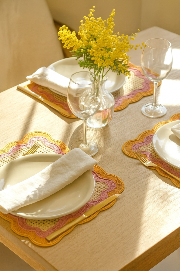 Clouds Iraca Placemat - Shiva Designs