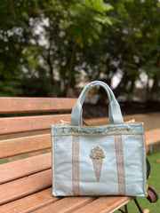 Summer Duo Tote - Icy Blue