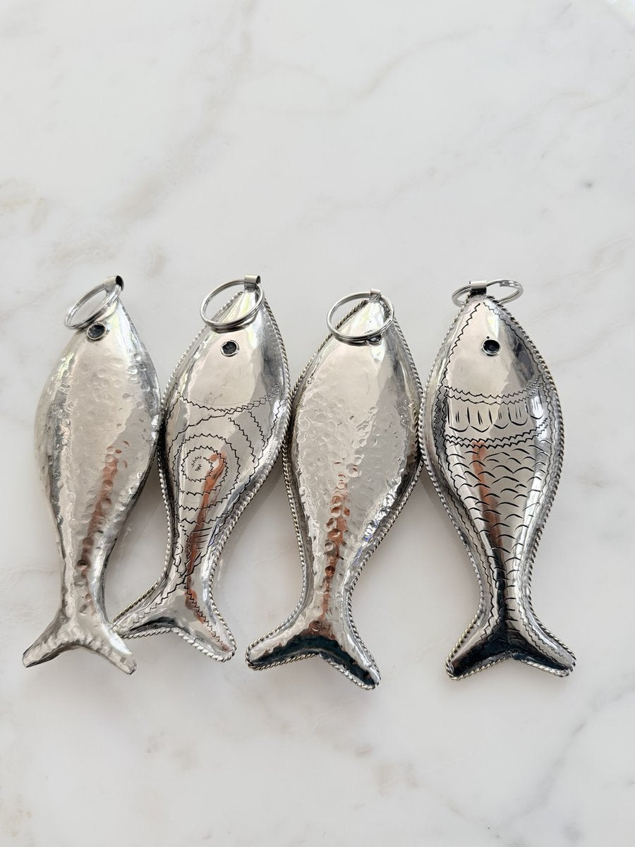 Majorelle Fish Keyring/Bag Tag