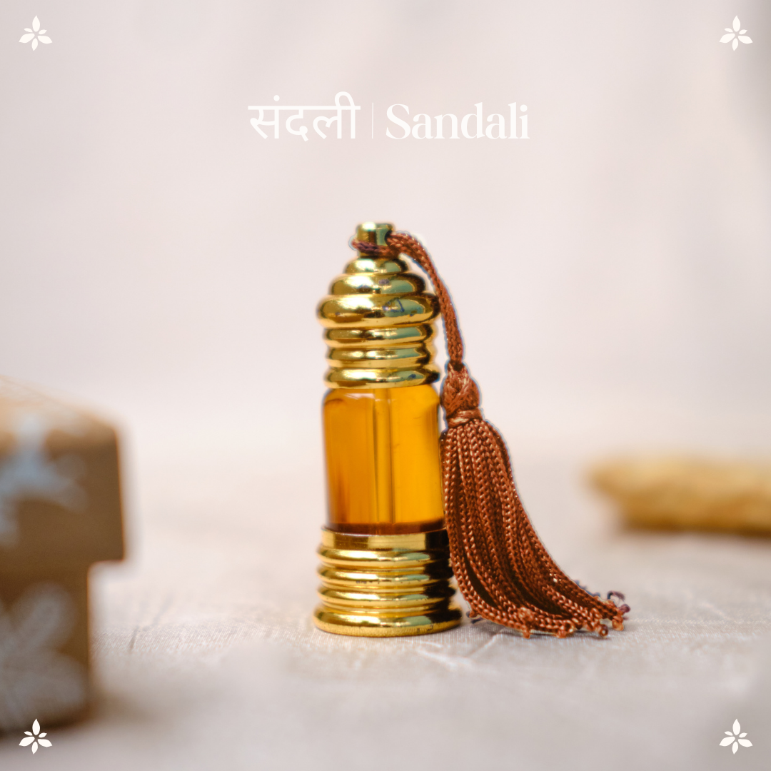 Boond Sandali (Sandalwood) Natural Perfume Oil - Shiva Designs