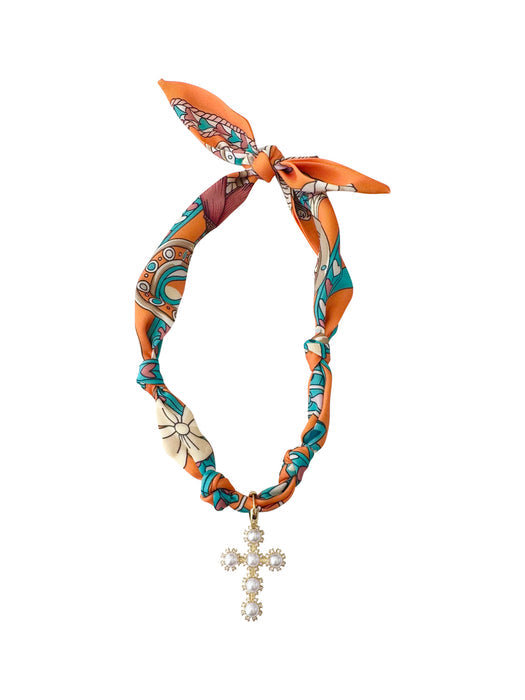 Palmas Scarf Necklace - Shiva Designs
