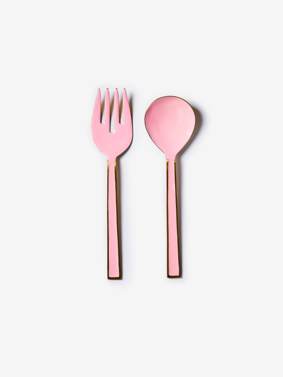 Bonnie and Neil Enamel Salad Servers - Shiva Designs
