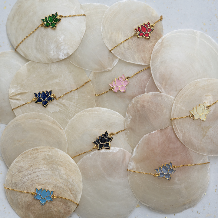 Lotus Bracelet - Shiva Designs