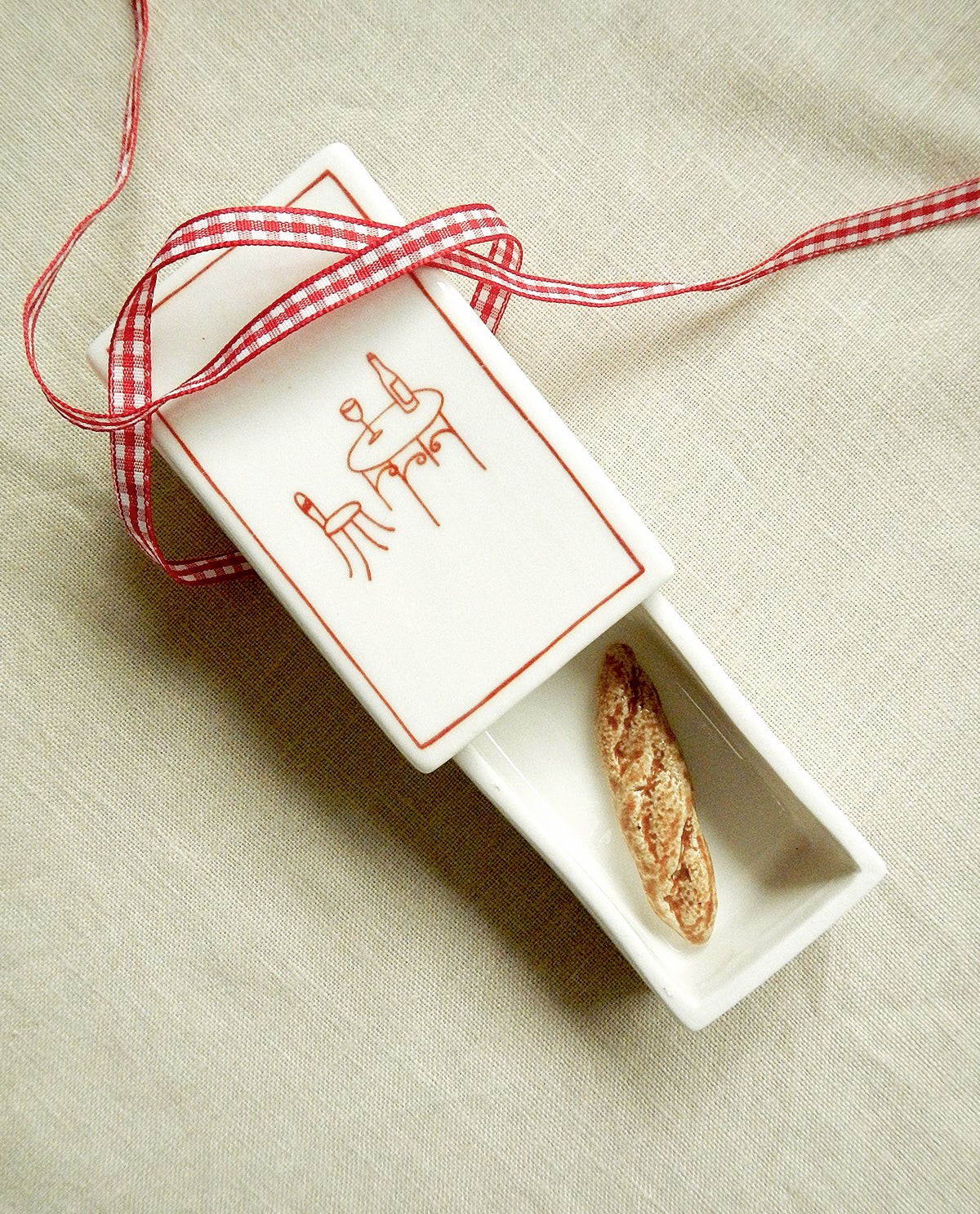Ceramic Matchbox ‘Terrasse’ - Shiva Designs