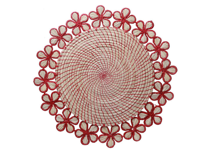 Floral Iraca Placemat - Shiva Designs