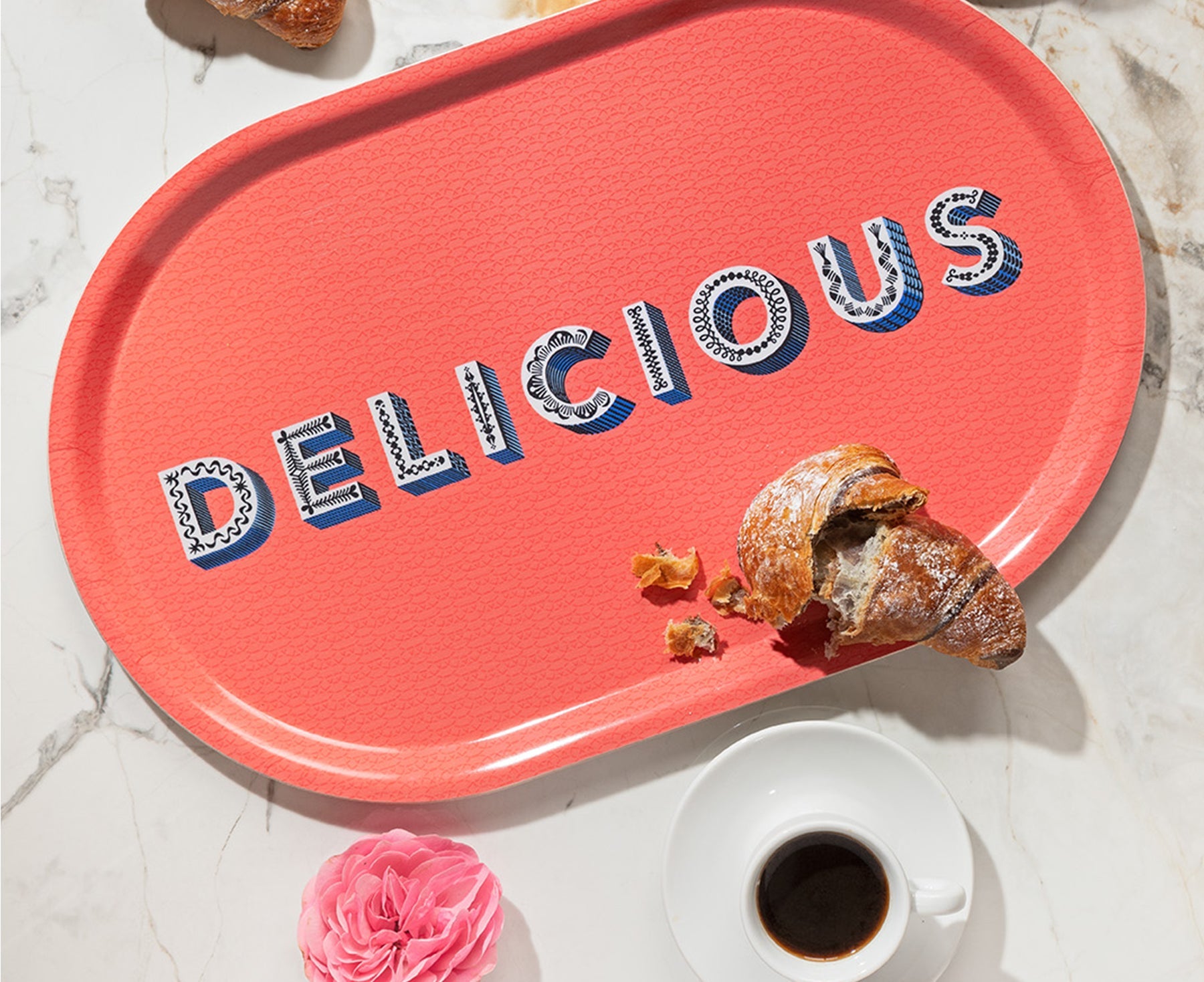 Asta Barrington Delicious Drink Tray 44 cm x 28 cm - Shiva Designs
