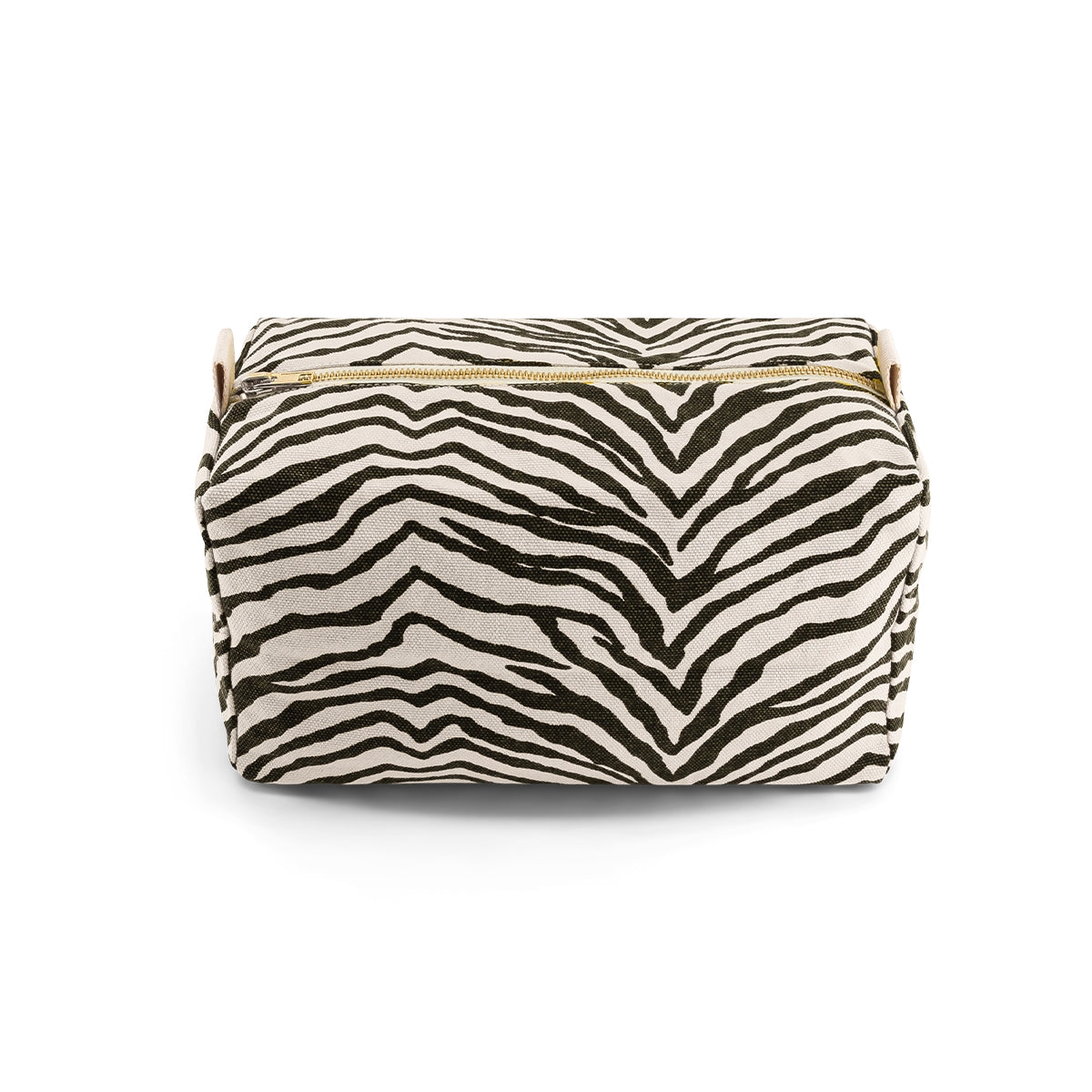 Vic Toiletry Bag – Zebrou Greige - Shiva Designs
