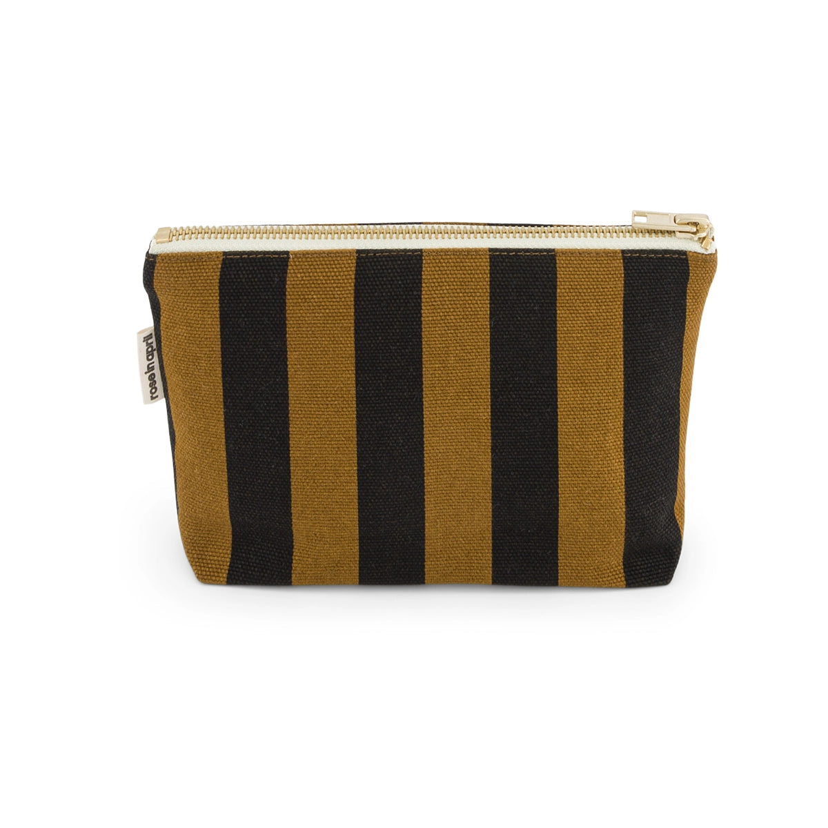 Sophia Pouch – Cumin Stripes - Shiva Designs