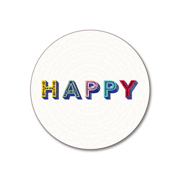 Asta Barrington Happy Coasters Set of 4 - Shiva Designs