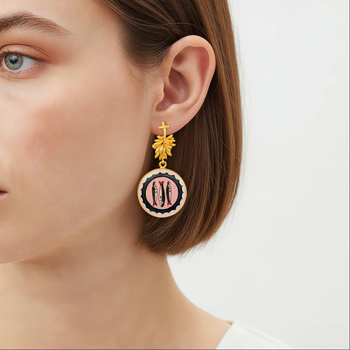 Bunch And Catch Earrings - Shiva Designs