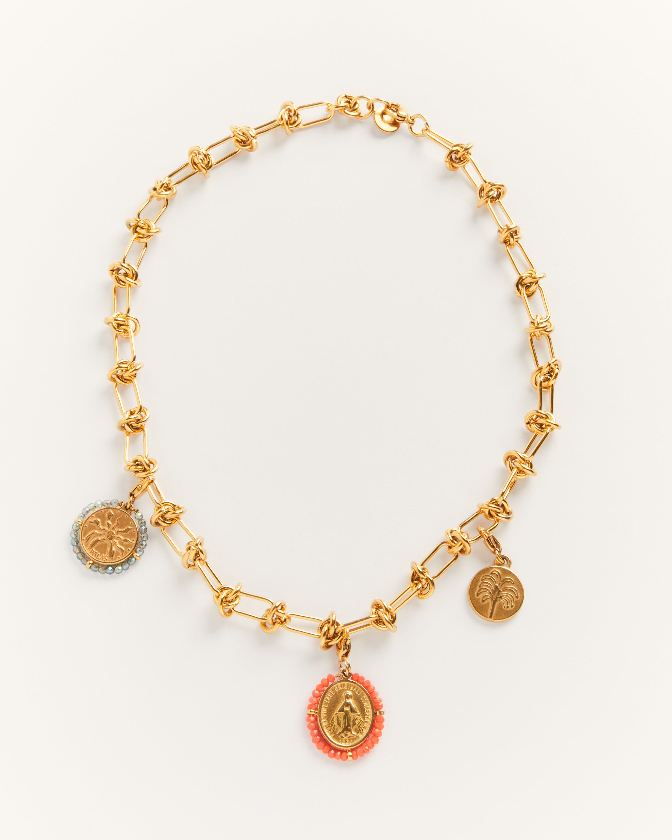 Under the Palm Trees Choker & Charms Set - Shiva Designs