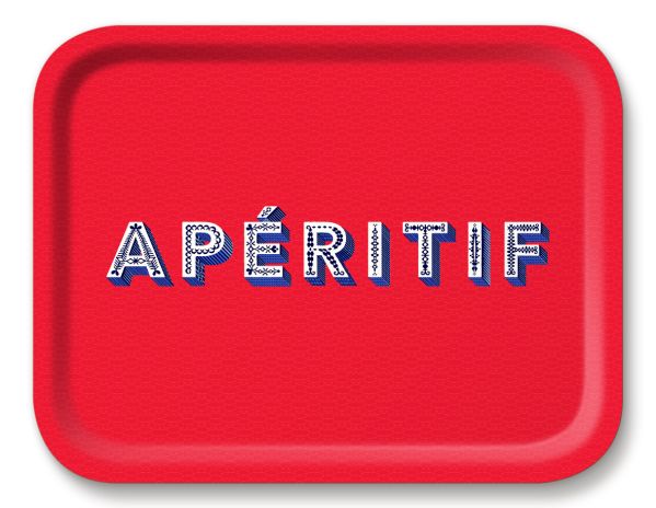 Asta Barrington Apèritif Drink Tray 36 cm x 28 cm - Shiva Designs