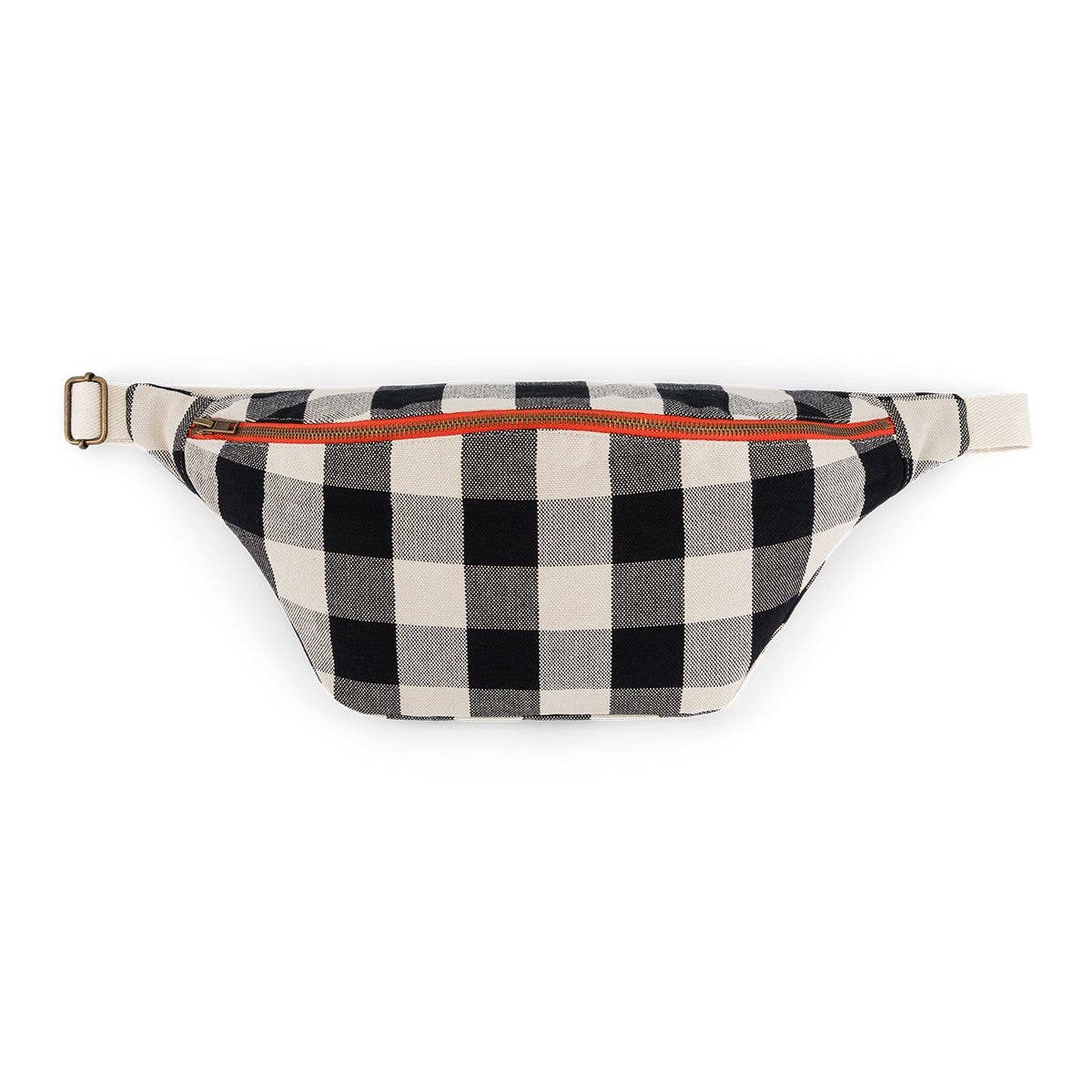 WOMEN BUM BAG BIG VICHY GREIGE