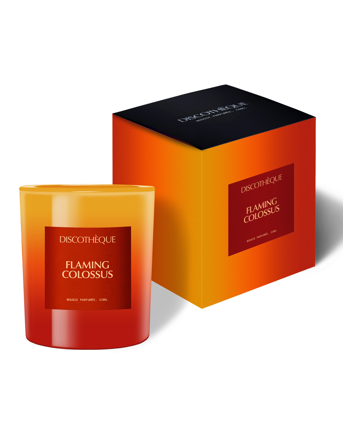 Discothèque Flaming Colossus Candle - Shiva Designs