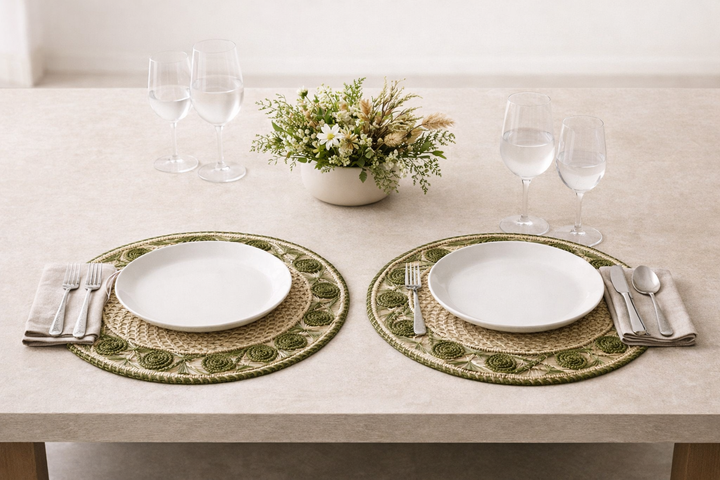 Caracol Iraca Placemat - Shiva Designs