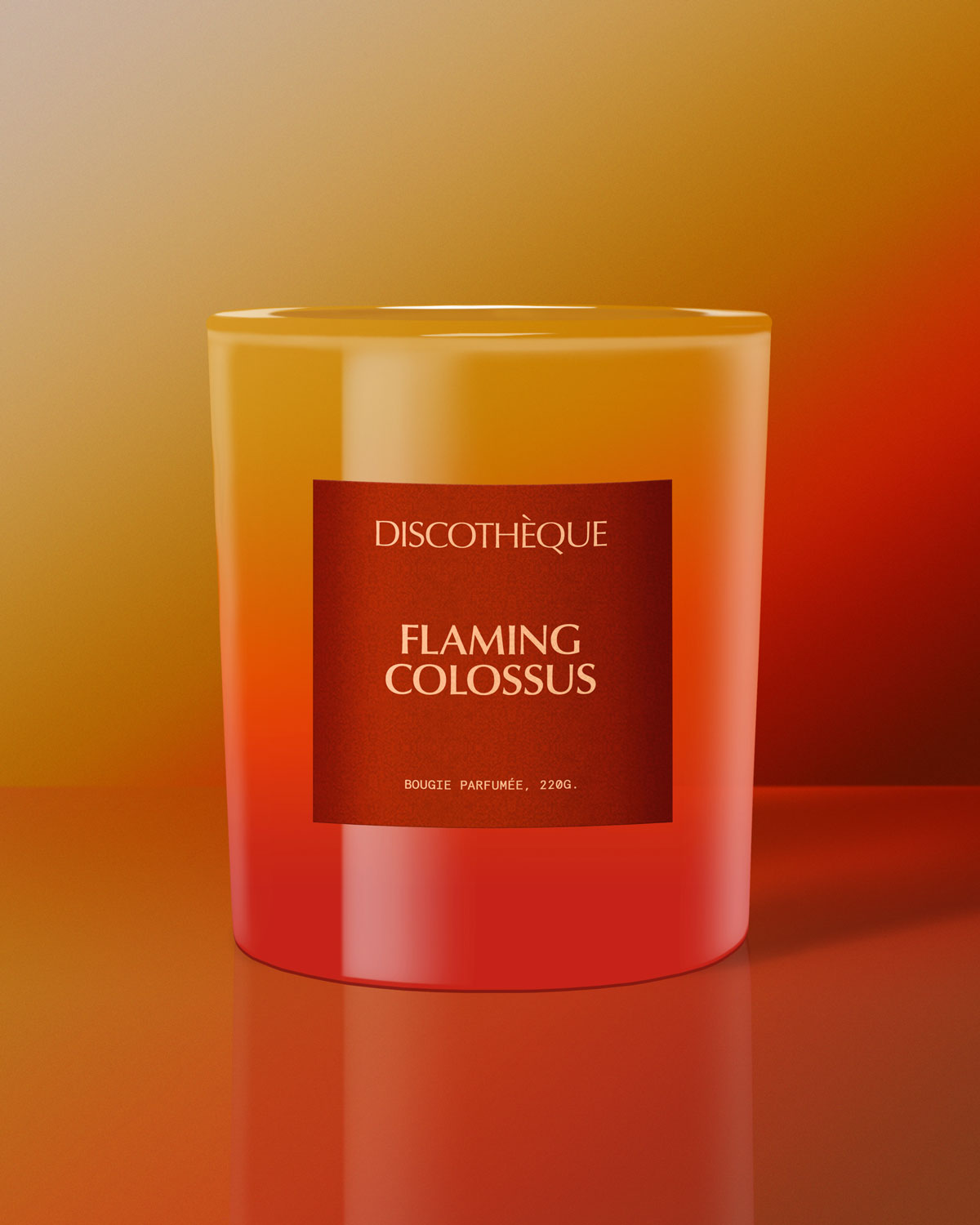 Discothèque Flaming Colossus Candle - Shiva Designs