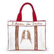 The Gossip Tote (Crimson)