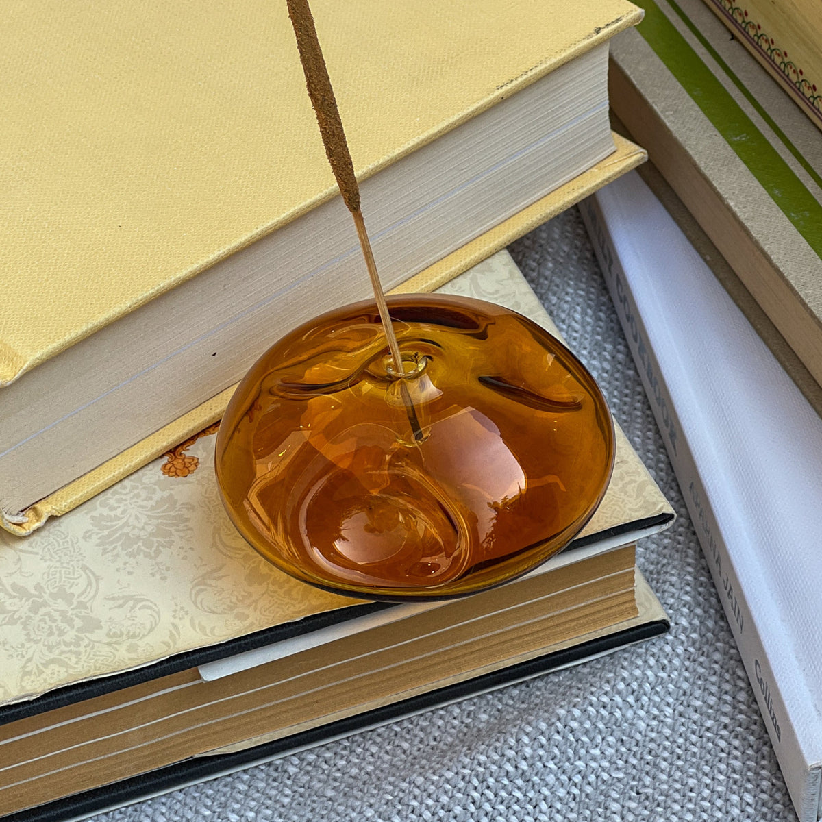 Glass Incense Holder - Shiva Designs