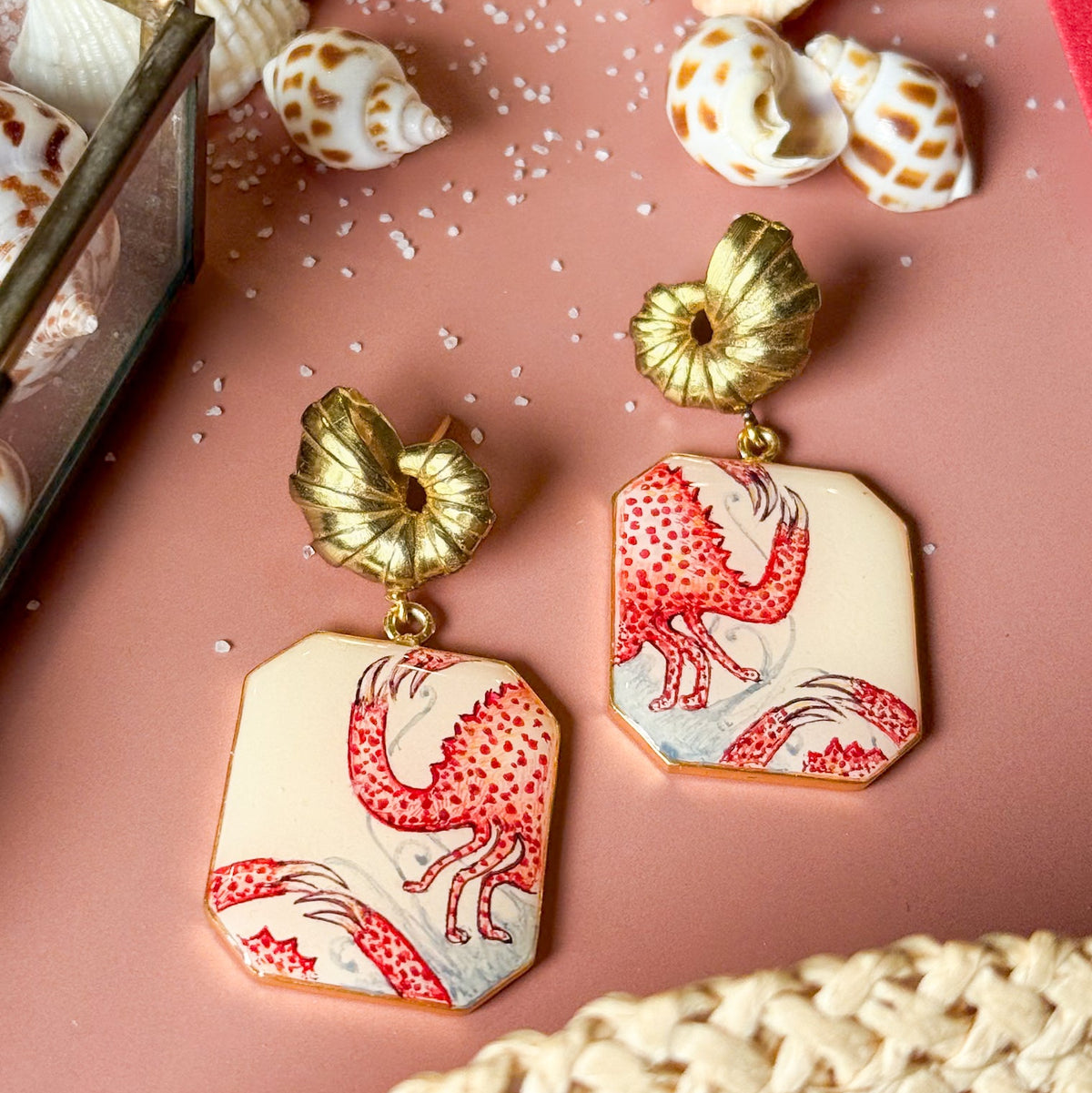 Shell & Claw Earring - Shiva Designs