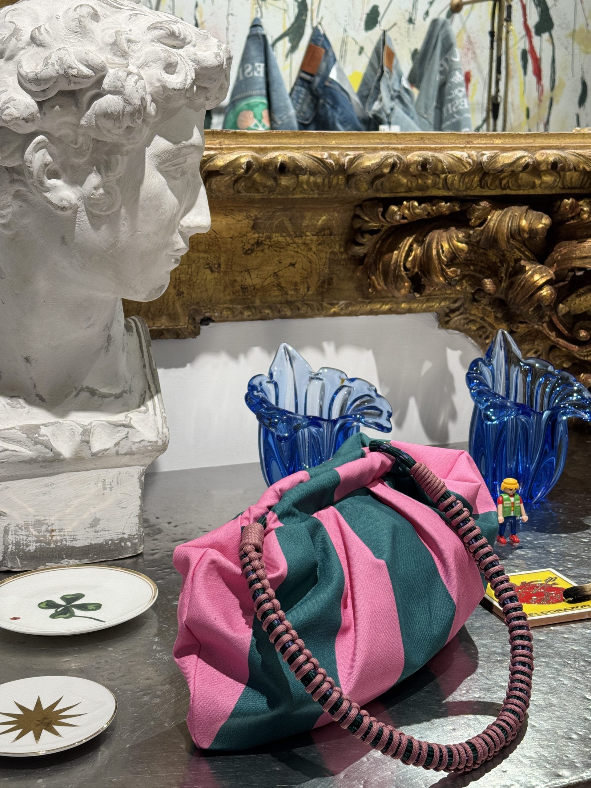 Comporta Clutch Bag - Rayas - Shiva Designs