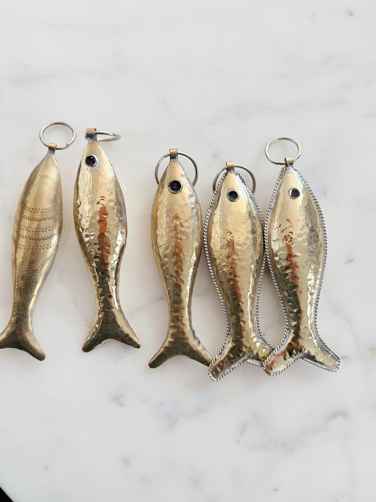 Majorelle Fish Keyring/Bag Tag
