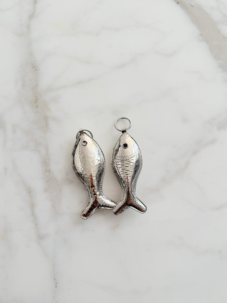 Majorelle Fish Keyring/Bag Tag