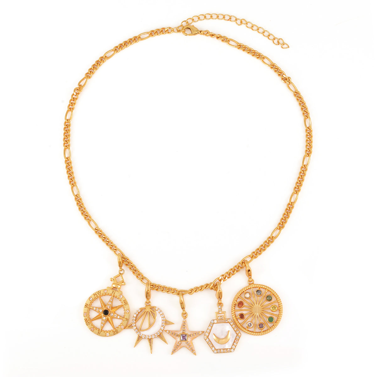 Max Celestial Charm Necklace - Shiva Designs