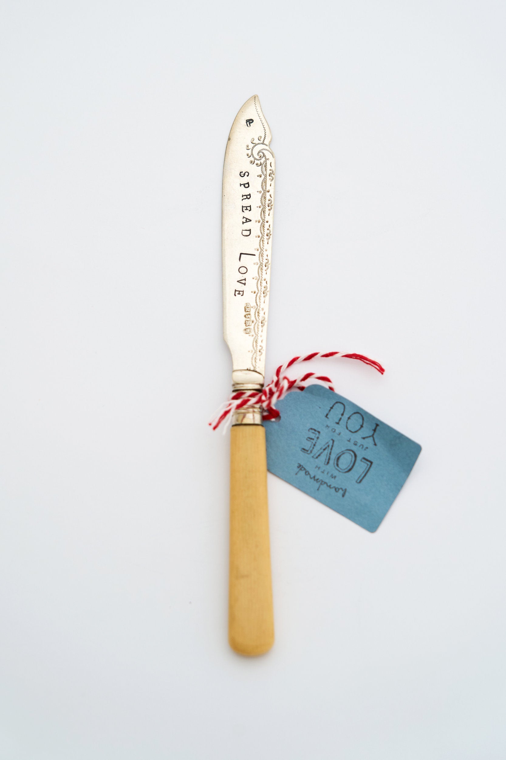 Keepsake Butter Knives Vintage Silver - Shiva Designs