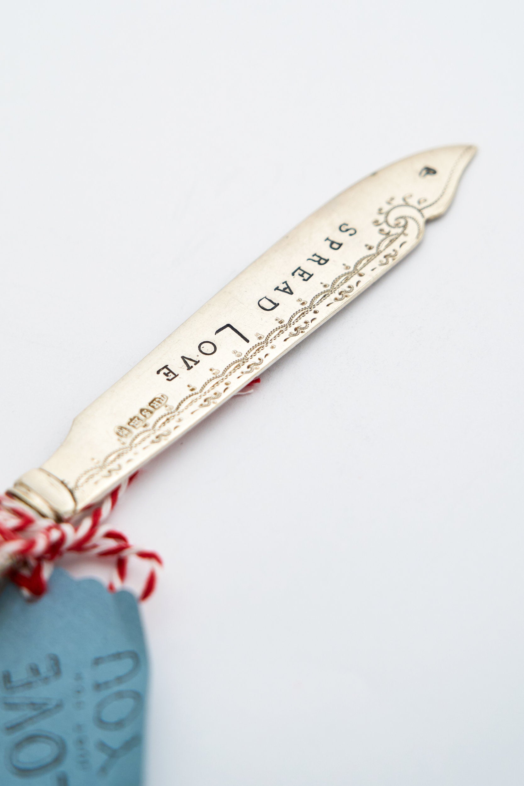 Keepsake Butter Knives Vintage Silver - Shiva Designs