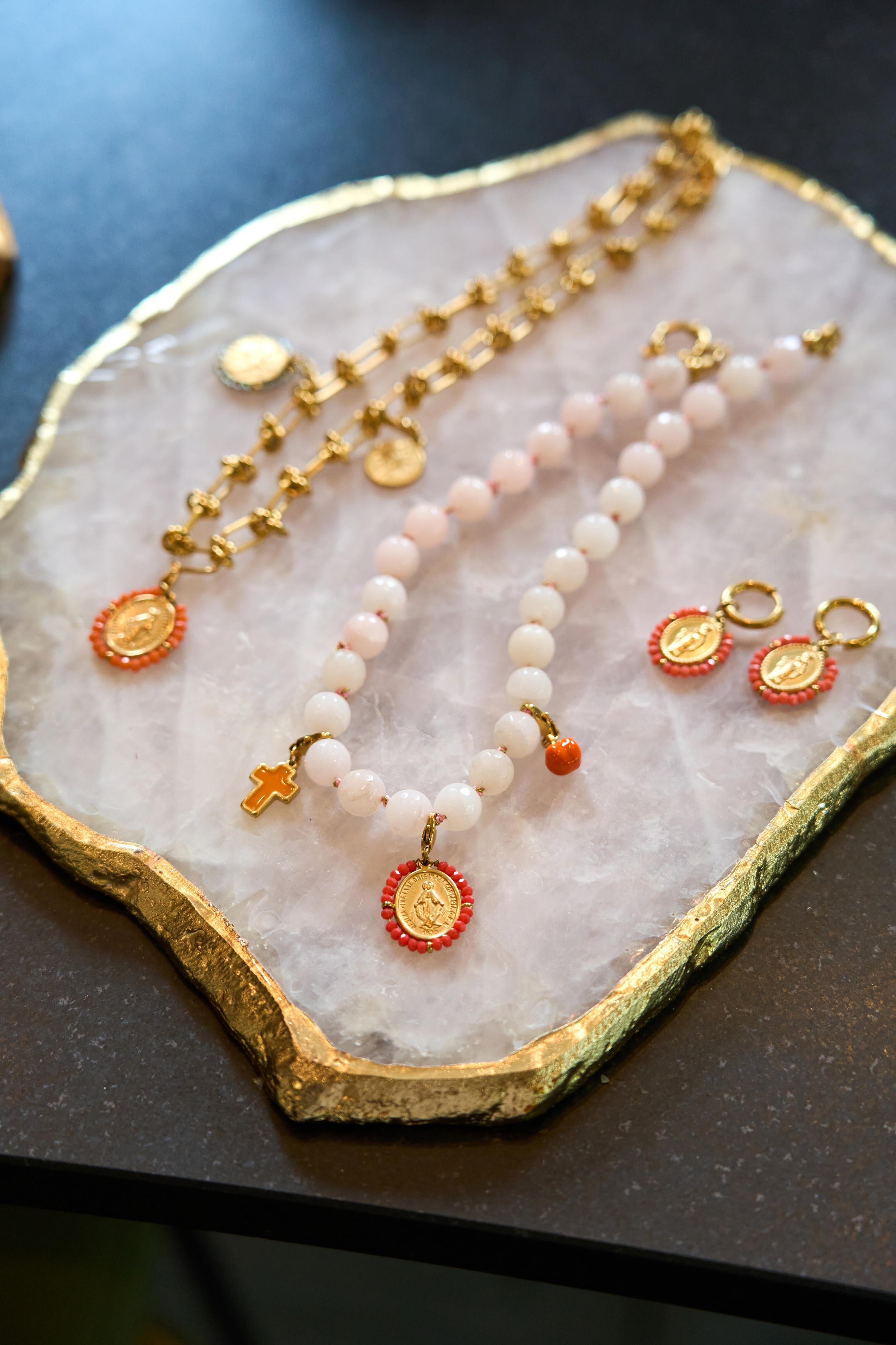 Agate Quartz Large Tray/Platter - Shiva Designs