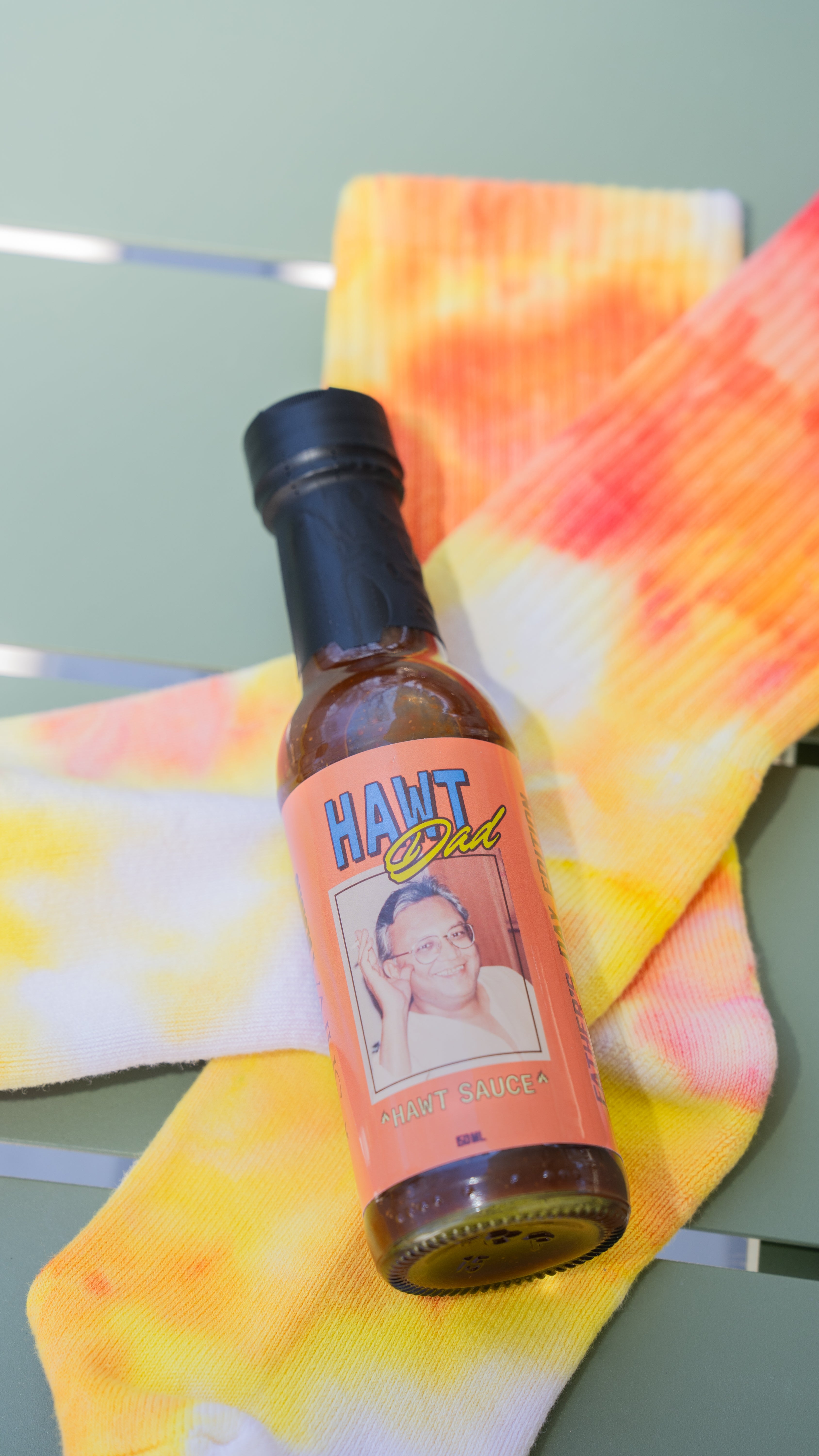 Fathers Day Collab Option 3- Hawt Dad Socks & Sauce