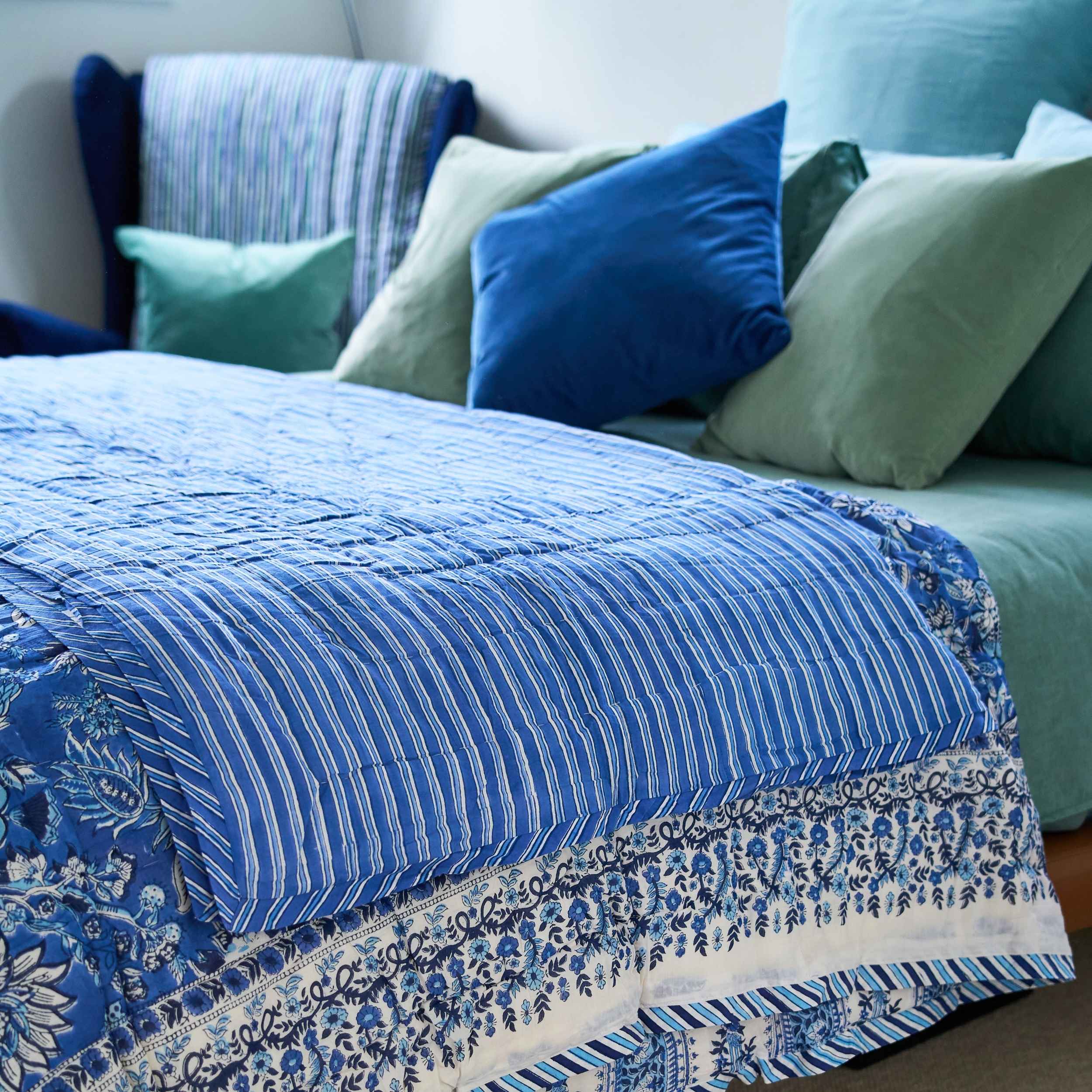 Seaside Stripes Quilt - Shiva Designs