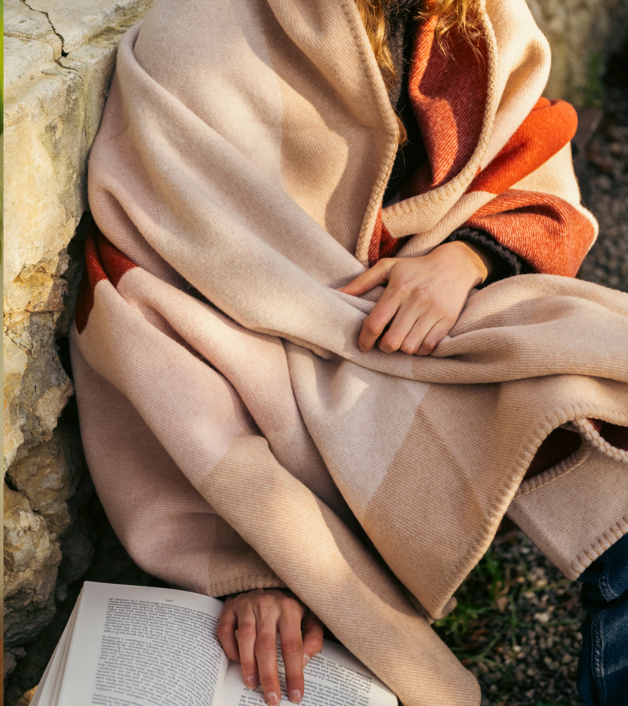 Roma Merino Wool Throw