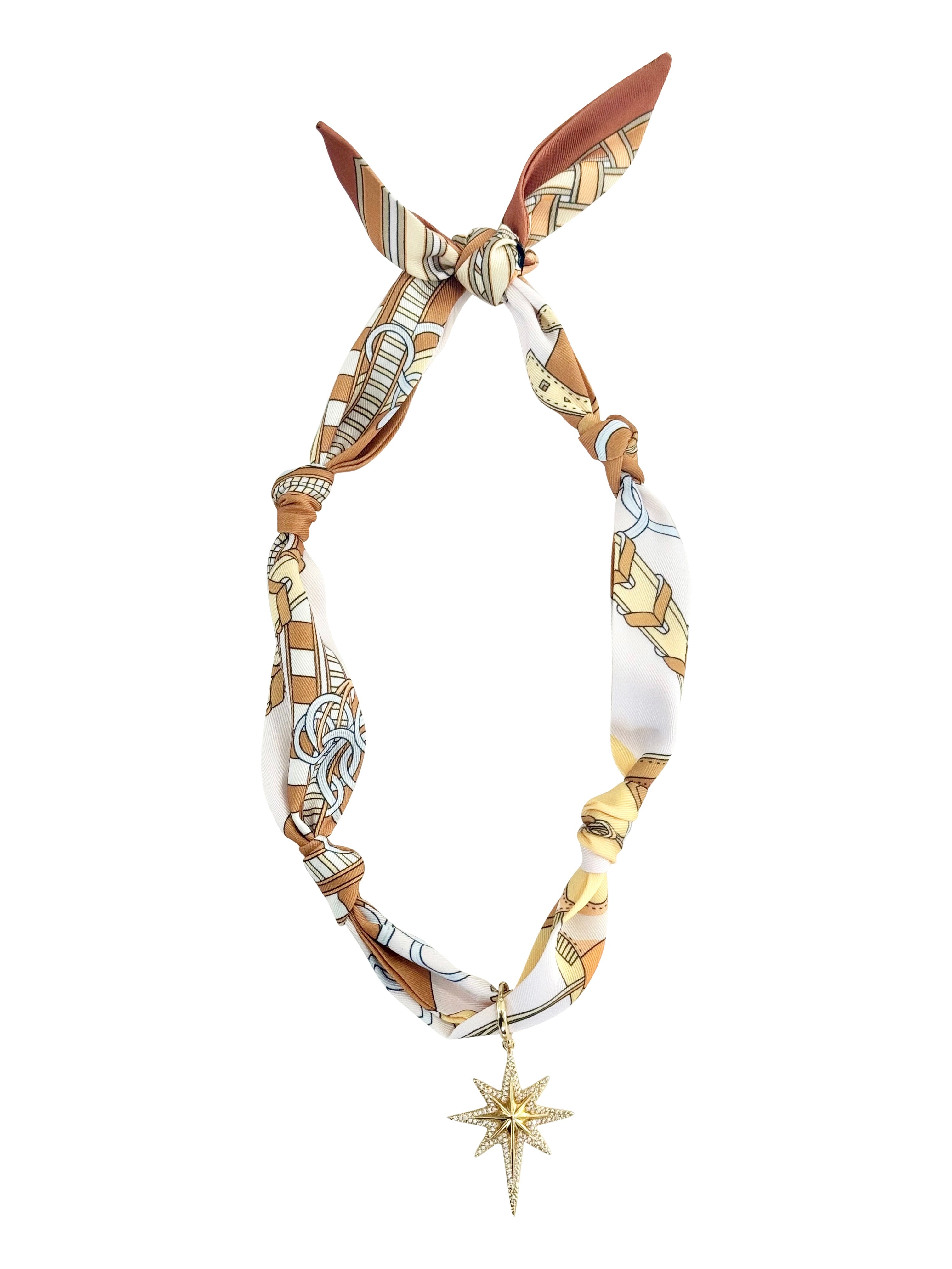 Tulum Scarf Necklace - Shiva Designs