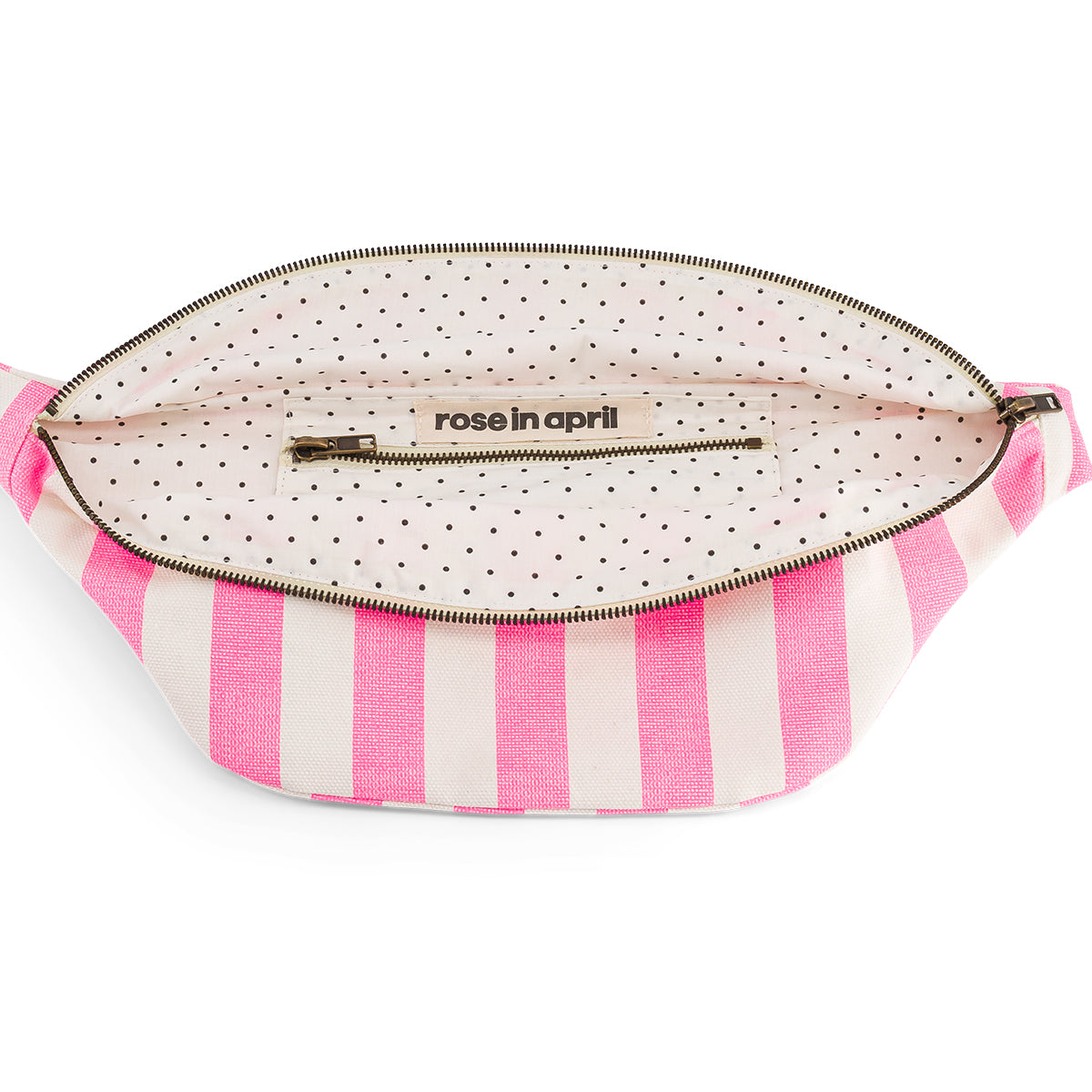 Bum Bag – Neon Pink Stripes - Shiva Designs