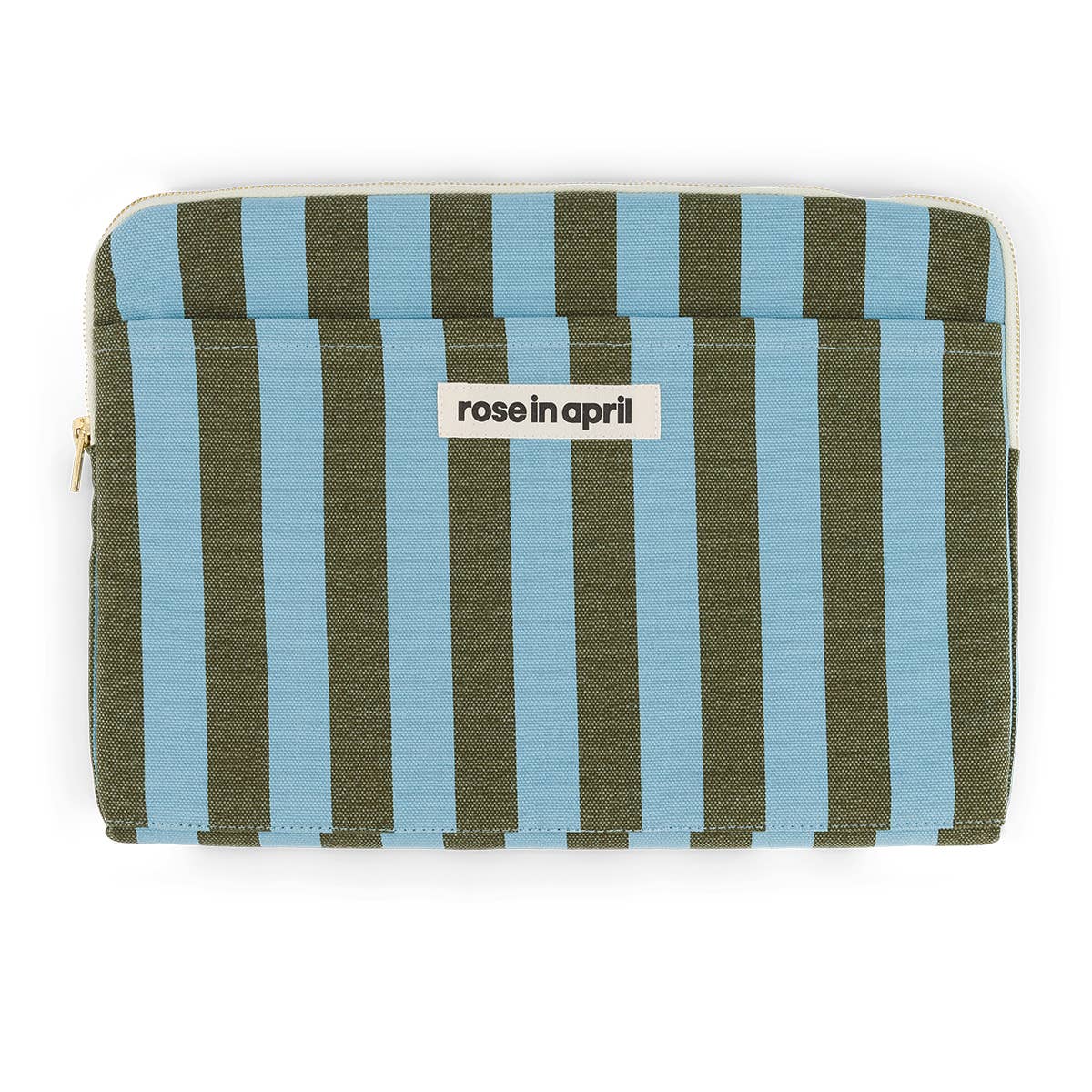 LAPTOP SLEEVE 13/14' OCTAVE STRIPES OLIVE/ BLUE